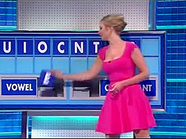 Rachel Riley - Sexy Figure - Short Pink Dress