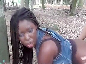 Real Slut Black Girl In The Street By Oopscams