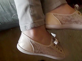 Removing Girlfriend's Shoes 4