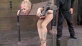Restrained sub paddled until red raw