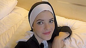 Reverend brown preaches to a junior nun 2
