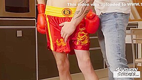 Rides Stepdad Dick With Max Bourne And Josh Cavalin