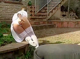 Rita Faltoyano outdoor doggystyle