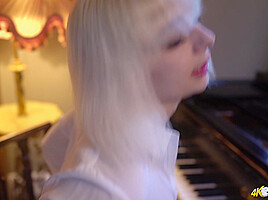 Rock Hard Pianist - DownblouseJerk