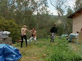Rough sex- gangbang anal