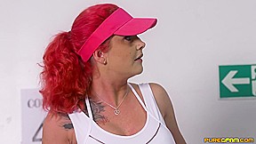 Roxi Keogh And Ellie Louise - And Sofia Rex Tennis Tent
