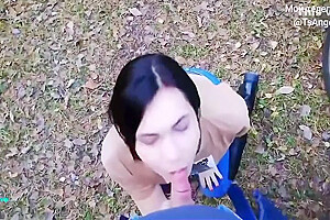 Russian Shemale Anna Gets Fucked Outdoor (ts Angel 1)