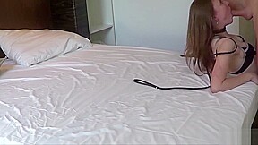 SKINNY SLAVE teen 18+ IN RIMMING FUCK DEEPTHROAT SWALLOW SESSION