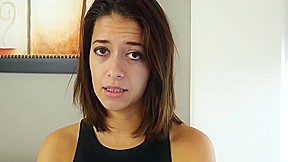 Sad teen 18+ Offered to Fuck Step brother