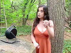 Sarah Love And Snap Chat - Joi In Public