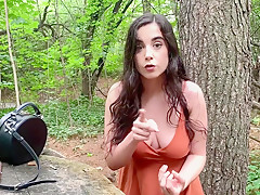Sarah Love And Snap Chat - Joi In Public