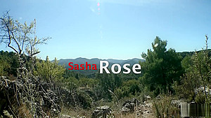 Sasha assfucked outdoors