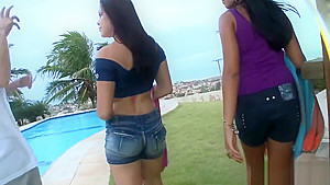 Schlong riding amazes filthy brunette emilly sanchez