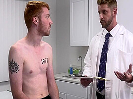 Sebastian Hunt And Johnny Ford - Handsome Redhead Needs Libido Treatment