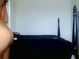 Sexy Chocolate Babe Playing With Toys - teen 18+