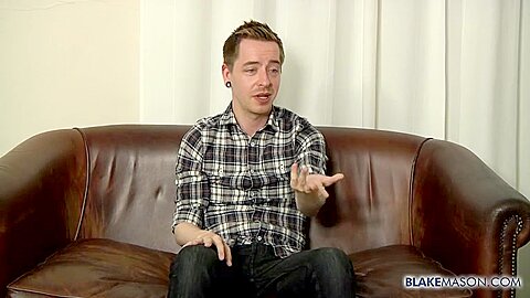 Sexy Kit Strokes His Dick - Kit Wilde - BlakeMason