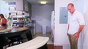 Sexy Neighbour Likes To Play With a Big Cock