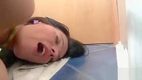Sexy Stunner Gets Fucked In The Bathroom