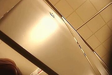 Sexy dressing room shots with amateur in shorts
