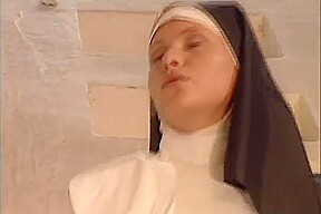 Shameless Cute Nun Banged By A Big Cock In The Convent 10 Min