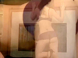 Shay Laren - Lingerie Fireplace Striptease
