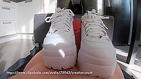 Shoejob In Fila Disruptor Wedge