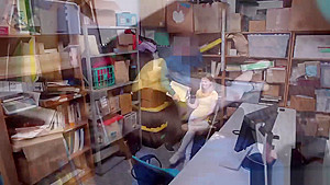 Shoplifter teen 18+ Catarina Petrov sucks and fucks dudes cock