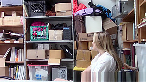 Shoplifting teen 18+ screwed