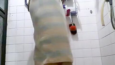 Shower boner