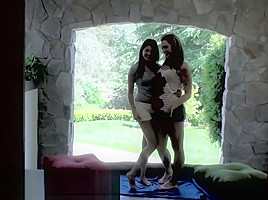 Shyla Jennings and Bailey Blue's hot lesbian scene