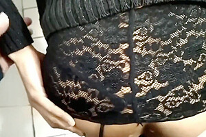 Sissy Slut Sucking Dildo And Pegged By Misstress Atm/ Ass To Mouth