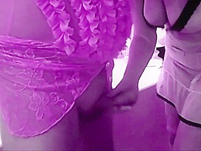 Sissy & Wife, both in Nightie 2 (Homemade)