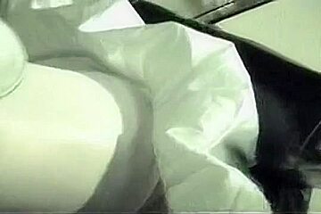 Skanky asses with sexy stockings upskirts