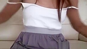 Skinny And Beautiful Asian Girl Masturbating
