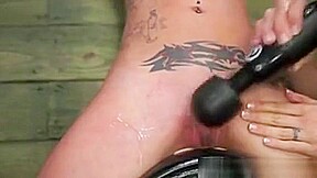 Slave Slut Gags On Rubber