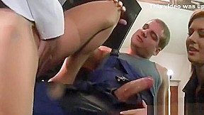 Slender gal leony aprill gets cunny plowed