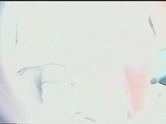 Slender legs and nice ass in a thong in an up skirts video