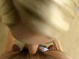 Slutty Look Girl Likes To Please Her Man With A Blowjob