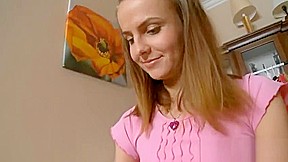 Slutty barely legal russian brunette Zanna gets love stick