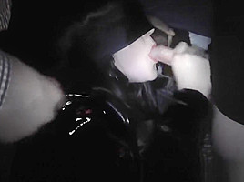 Slutwife is servicing strangers at gloryholes and adult theaters