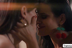 Smalltits Ts Fucks Her Hot Friends Pussy