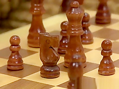 Smart gay Jasper Robinson barebacked by chess playing twink