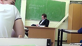 Smoking hot babe Taissia Shanti gets screwed inside the classroom