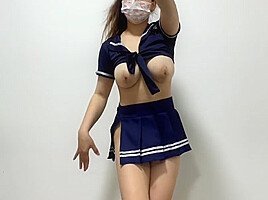 Solo Asian Girl Dancing