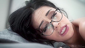 Spectacled Cutie Julia De Gets Her teen 18+ Ass Plowed By Kristof Cale
