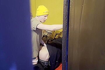 Spying On How Guys Fuck In The Barn