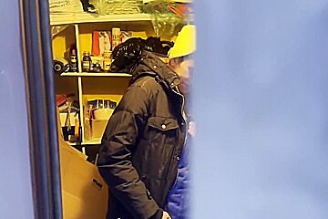 Spying On How Guys Fuck In The Barn