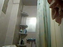 Spying on cute college girl