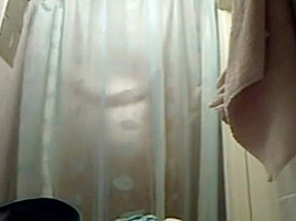 Spying on cute college girl