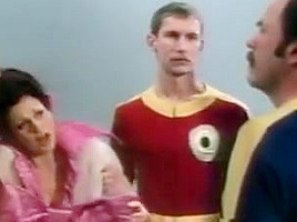Star Trek Hunk in 70's sci fi softcore